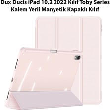 Ason Plus Dux Ducis iPad 10.2 2022 Kılıf Toby Series Kalem Yerli Manyetik Kapaklı Kılıf