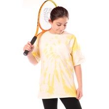 Toontoy Kız Çocuk Batik Desenli Tişört