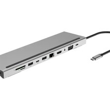 Ason Plus Ally 11 In 1 Masaüstü Standlı Çoğaltıcı Adaptör Çevirici Hub