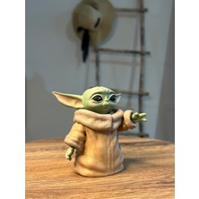 Turuncu Hane Baby Yoda Star Wars Figür 15 cm