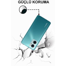 Kılıfmania Xiaomi Redmi Note 11E ile Uyumlu Kapak Kamera Korumalı Tıpalı Şeffaf Silikon Kılıf