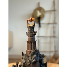 Turuncu Hane Sauron’un Gözü Yüzüklerin Efendisi Lotr Sauron Figür 15 cm