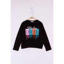 Toontoy Kız Çocuk Dream Baskılı Tişört