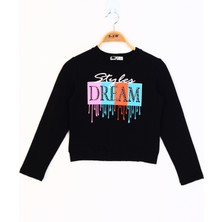 Toontoy Kız Çocuk Dream Baskılı Tişört