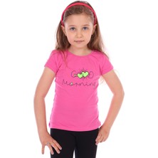 Toontoy Kız Bebek Good Morning Baskılı Tişört