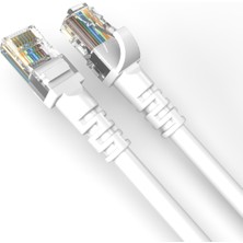 Derkab 1 Metre Cat6 Network-Ağ-Ethernet Kablosu Beyaz