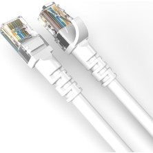 Derkab 7 Metre Cat6 Network-Ağ-Ethernet Kablosu Beyaz