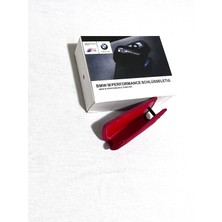 İdeal Aksesuar Bmw F10 F20 F30 Alacantra M Performance Anahtar Kılıfı Anahtarlık Car Keychain Bmw Tam Kırmızı Model