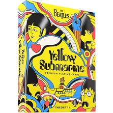 THEORY11 The Beatles Yellow Submarine Special Edition Oyun Kağıdı Kartı Kartları Destesi Koleksiyonluk