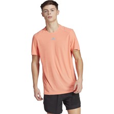 adidas Bisiklet Yaka Düz Pembe Erkek T-Shirt IB7381 X-City Heat Tee