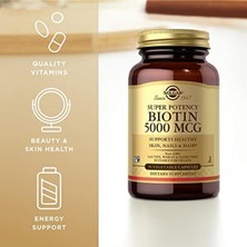 Solgar Biotin 5000 Mcg 50 Kapsül