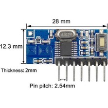 RX480-E 4 Kanal 433MHZ Rf Alıcı