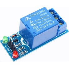 Tek Kanallı 5V Röle Modülü Tekli Röle Kartı 1 Kanal Arduino Relay