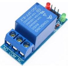 Tek Kanallı 5V Röle Modülü Tekli Röle Kartı 1 Kanal Arduino Relay