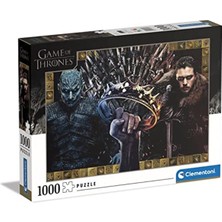 Clementoni - 39652-1000 Parça Game Of Thrones Yetişkin Puzzle