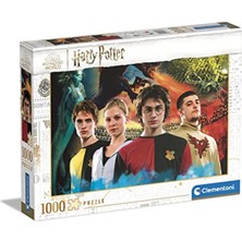 Clementoni - 39656-1000 Parça Harry Potter Yetişkin Puzzle