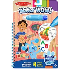 Melissa and Doug Melissa & Doug Blue's Clues & You! Water Wow! Suyla Alfabeyi Ortaya Çıkarma Seyahat Aktivitesi Deft