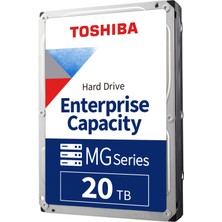 Toshiba 20TB 3.5" MG10 7200 ST-3 6.0Gb 512MB 512e MG10ACA20TE 7-24 Güvenlik Enterprise Sabit Disk