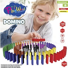 Playwood  Kutuda Ahşap Domino Oyunu
