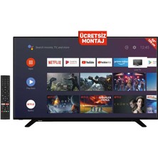 Toshiba 50UA2063DT 50'' 126 Ekran Uydu Alıcılı 4K Ultra HD Android DLED TV