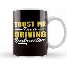 Trust Driving Instructor School Lesson Teacher Novice Driver Kupa Bardak Porselen