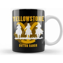 Humuts Yellowstone Dutton Ranch 01 Kupa Bardak Porselen