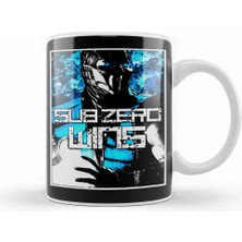 Sub Zero Wins Flawless Victory Fatality Kupa Bardak Porselen