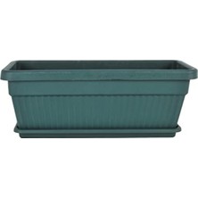 Serinova KBT04 Kemer Bahçe Saksı Set 4 No 70 Litre 88,6 Cm, Yeşil