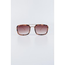 La Viva Unisex Leopar Uv 400 Korumalı Unisex Güneş Gözlüğü 23LV2931BR02