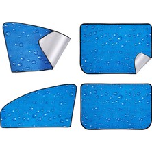 Comely 4-Paket Araba Manyetik Yan Pencere Cling Sunshade Gölge Profesyonel (Yurt Dışından)