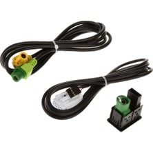 Comely RCD510+310+300+RNS315 Aux USB Anahtar Soket Kablo Kablosu Vw Mk6 Touran (Yurt Dışından)