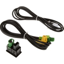 Comely RCD510+310+300+RNS315 Aux USB Anahtar Soket Kablo Kablosu Vw Mk6 Touran (Yurt Dışından)