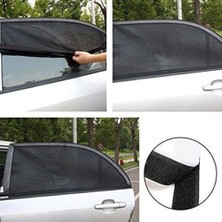 Comely Araba Sunshade Sivrisinek Net Perde Uv Geçirmez Pencere Sox - Siyah M (Yurt Dışından)