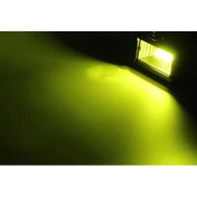 Comely Otomatik LED Çift Sıralı Çalışma Işığı 72W Araba Çatı Spotları Taşkın - Sarı Işık (Yurt Dışından)