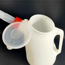 Comely Yol Gezileri Için Kapaklı Esnek Bir Spout Yağı Ölçüm 1.2l + Esnek Spout (Yurt Dışından)