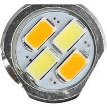 Comely LED Ampuller Beyaz + Sarı Sinyalleri Ters Sinyaller Için 1157-5630-22SMD   (Yurt Dışından)