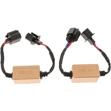Comely 2 Adet H13 9008 LED Işık Hata Kodlayıcı Cankeller Anti-Flicker (Yurt Dışından)