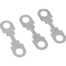 Comely 10 Parça Gümüş Düz Metal Araba Sigorta Vw Audi Seat Skoda Ford 40A (Yurt Dışından)