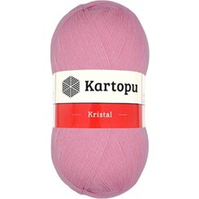 Nako Kristal Çift Katlı El Örgü Lif Ipi Pembe K774