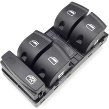 ITH Audi A6 2005 - 2011 Cam Düğmesi Dörtlü Cam Kilitli 4F0959851F/C