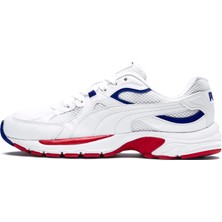 Puma Axıs Plus 90S Beyaz Spor Ayakkabı Nefes Alabilir Yapı ile Koşu ve Yürüyüş İçin İdeal
