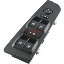 ITH Fiat Linea / Cam Anahtarı, Sol, Dörtlü, Ayna Ayarlı, Çerçeveli