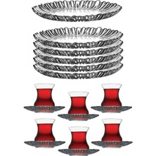 Paşabahçe Aurora 18 Parça Çay Pasta Seti 10512-95961