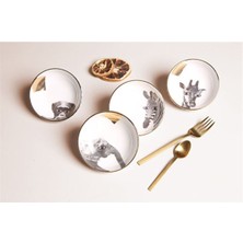 Porland Wild Life 4 Lü Kase Takımı 10 cm