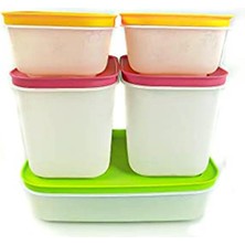 Tupperware Alaska Set 5'li ( Derin Dondurucu Için ) 1,1l (2) +1,0l + 450ML (2)