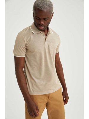 DeFacto Regular Fit Polo Yaka Kısa Kollu Tişört T7645AZ21SP