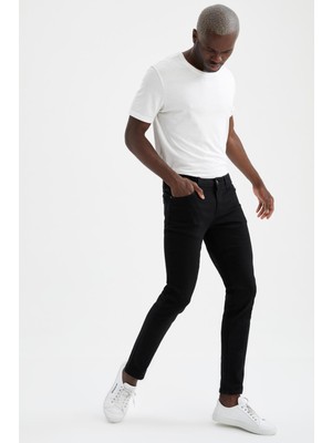 DeFacto Carlo Skinny Fit Normal Bel Dar Paça Jean Pantolon R8763AZ21AU