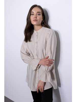 DeFacto Regular Fit Bisiklet Yaka Uzun Kollu Tunik Z5837AZ23SP