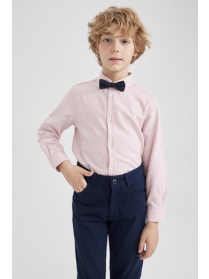 DeFacto Erkek Çocuk Oxford 2'li Uzun Kollu Gömlek Z5453A623SM