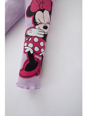 DeFacto Kız Bebek Disney Mickey & Minnie Fitilli Kaşkorse Tayt Z4544A223SP